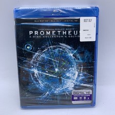 Prometheus 3D Blu-ray Digital COLLECTORS EDITION SEALED NEW