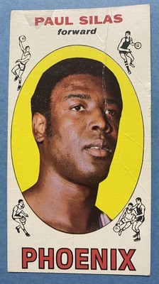 1969-70 Topps - Paul Silas #61 (RC) Phoenix Suns Basketball Card