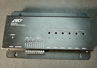 RTI RP-6 Remote Control Processor - Look/Read!