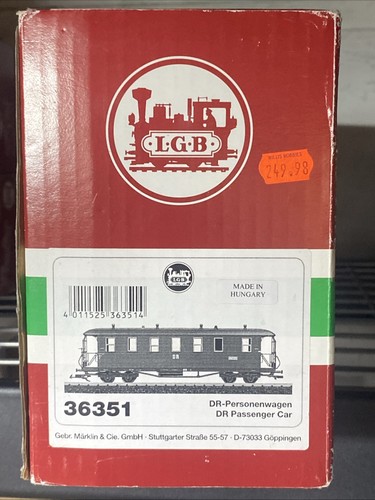 Tren LGB 36351 DR vagón de pasajeros (nuevo en caja) | Zustand: New