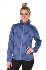 MICRO PILE DONNA BASILE FANTASIA FULL ZIP TASCHE  ART. BEW175