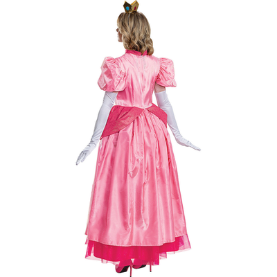 strapless open back dress Peachy Princess Ballgown PDF Cosplay Pattern
