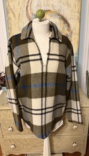 Vintage Woolrich Plaid Wool Pullover Shirt "Shacket"-M