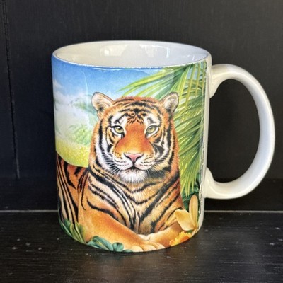 Celestial Seasonings Tea Bengal Spice Tiger 12oz Ceramic Mug 2007