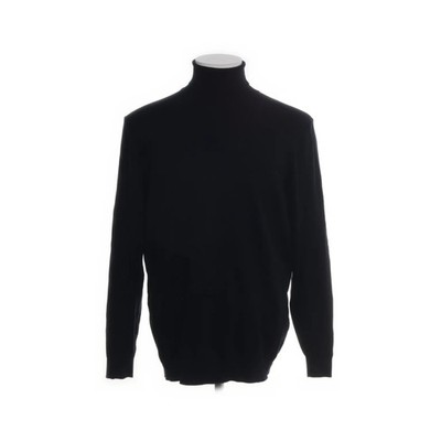 Zara, Rollkragenpullover, Größe: L, Blau, Nylon/Viskose, Einfarbig #vxS