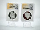 2025-S Proof $1 Morgan &Peace Dollar 2pc Set NGC PF70UC FDI Gold Label *1027