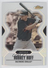 2007 Topps Finest Refractor Aubrey Huff #130 0a1