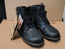 HIGHWAY 21 Journeyman Boots Size 6 - Black