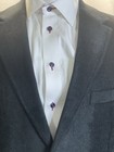 Boss Hugo Boss Wool Blend Saks Fifth Avenue Jacket Blazer Sport Coat Black 42R — photo 6