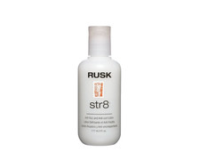Rusk STR8 Anti-Frizz And Anti-Curl Lotion - Temporary Straightens Hair 6oz