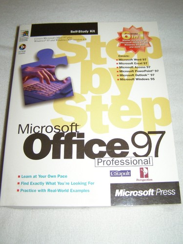 Kit d'auto-apprentissage professionnel Microsoft Office 97 avec CD-ROM - Photo 1/1