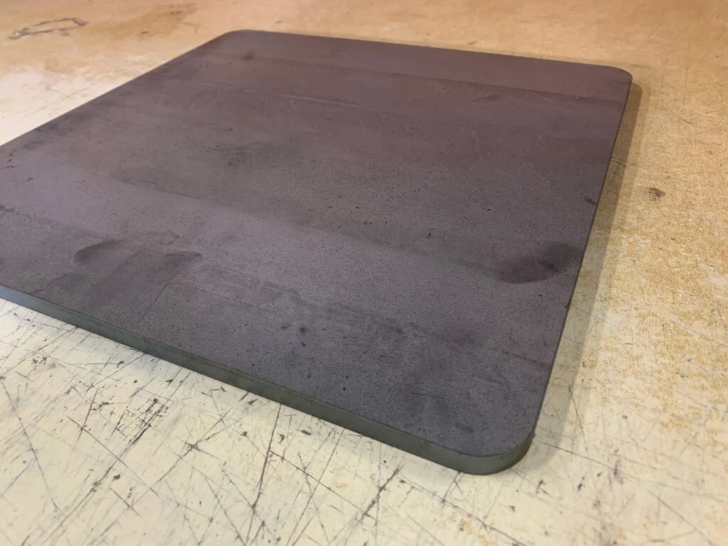 3/8" Steel Pizza Baking Plate, 3/8" x 14" x 16", Rounded Corners .38", A36 Steel
Opens in a new wind