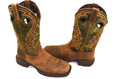 Durango Men's 9.5 M Rebel Western Performance WORK Boot Broad Square Toe DDB0390