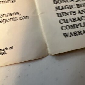 Bubble Bobble - Nes Manual Only