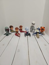 7 Different Star Wars The Clone Wars McDonald's Happy Meal Bobbleheads 2008