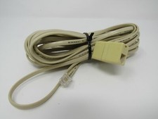 Standard Phone Cord Cable RJ-11 With Coupler 25 ft