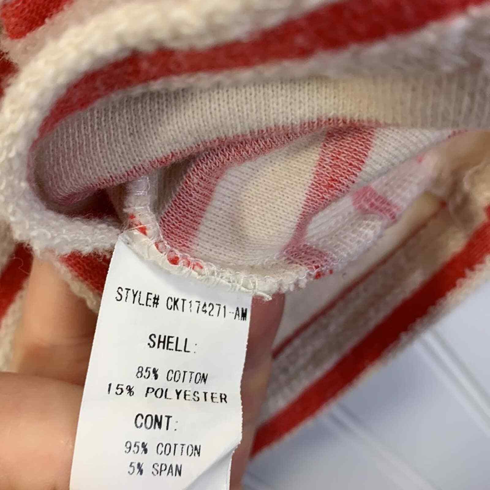 Code x Mode striped cropped sweater - image 3