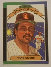 1989 DONRUSS BASEBALL CARD #6 D. KING TONY GWYNN SAN DIEGO PADRES FREE SHIP
