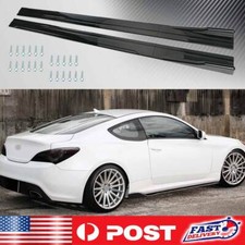 For Hyundaigenesis Coupe 2010-2016 Carbon Fiber Side Skirts Extension Diffuser