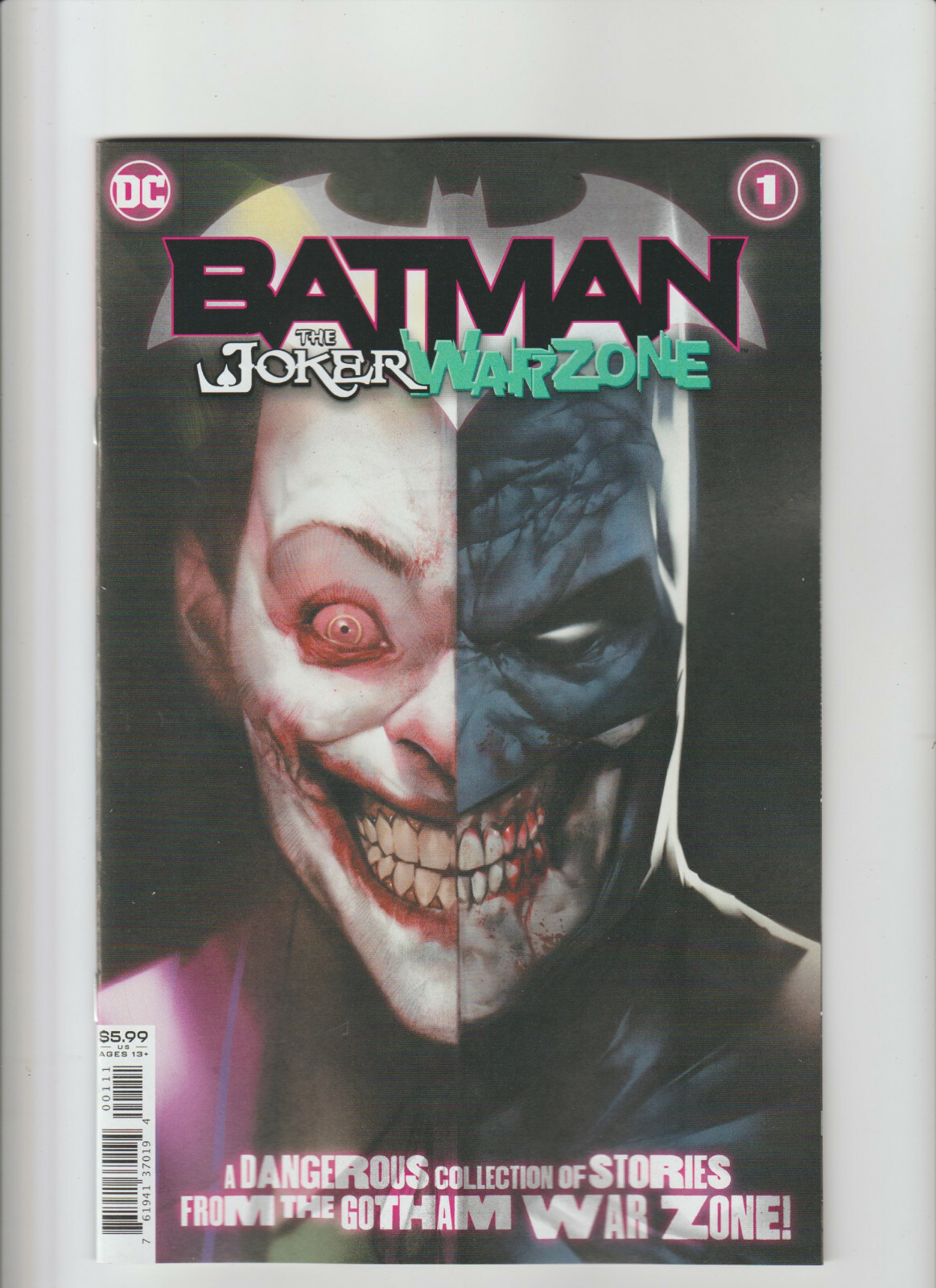 DC COMICS BATMAN JOKER WARZONE #1 NOVEMBER 2020 1ST PRINT NM