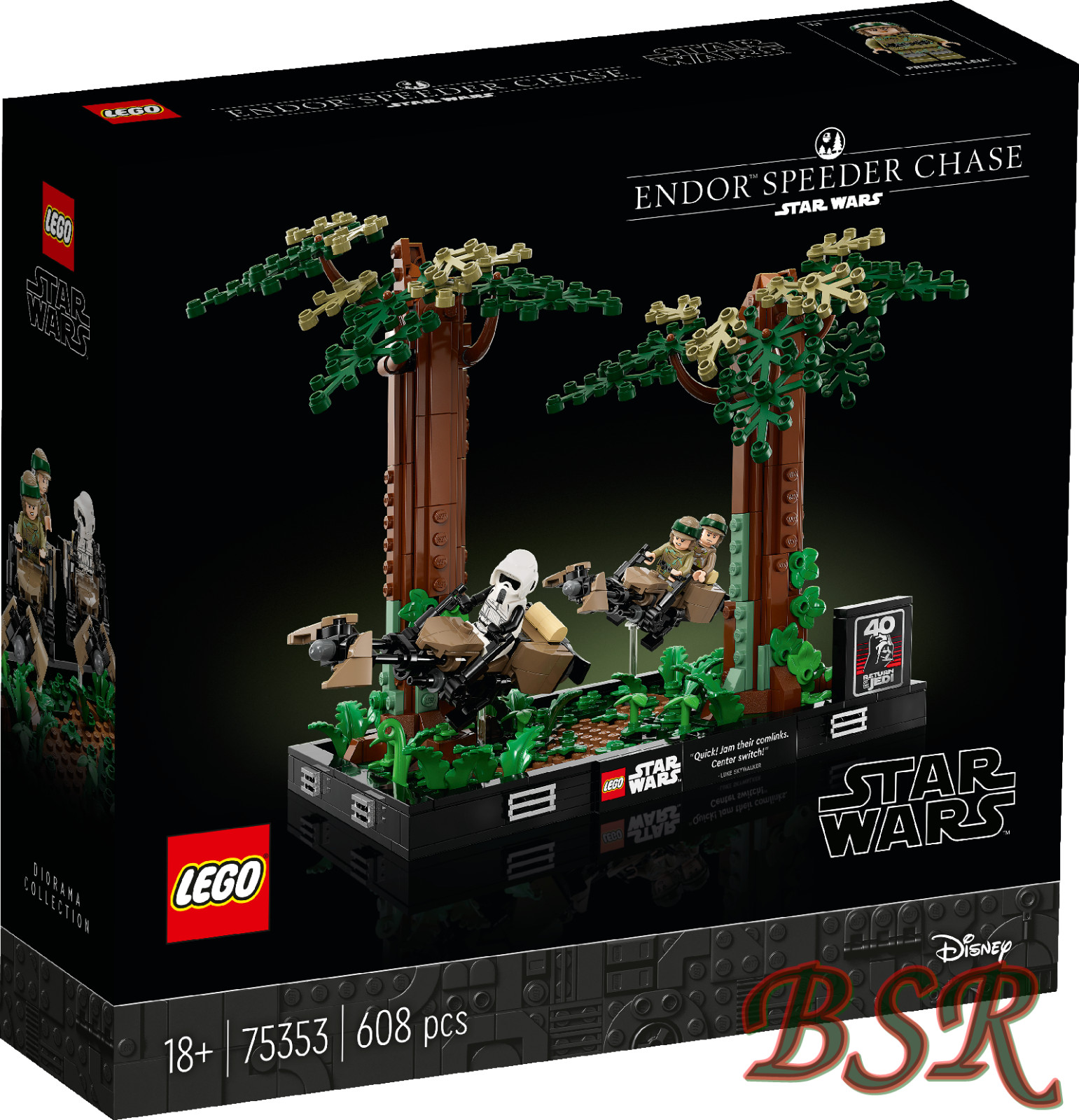 LEGO® Star Wars 75353 Verfolgungsjagd auf Endor™ – Diorama Neu & OVP - Bild 10