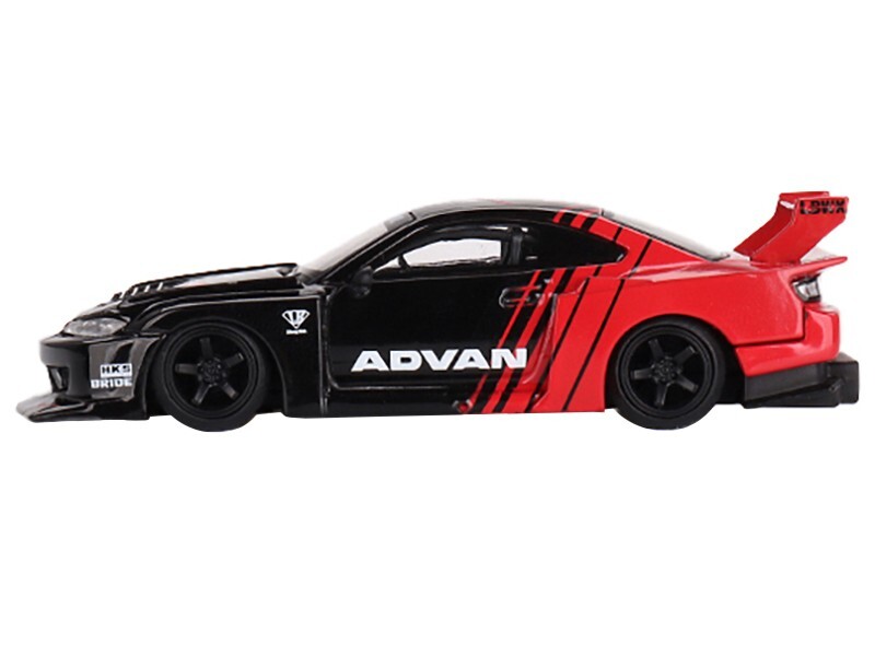 NISSAN LB-SUPER SILHOUETTE S15 SILVIA RHD ADVAN 1/64 DIECAST BY
