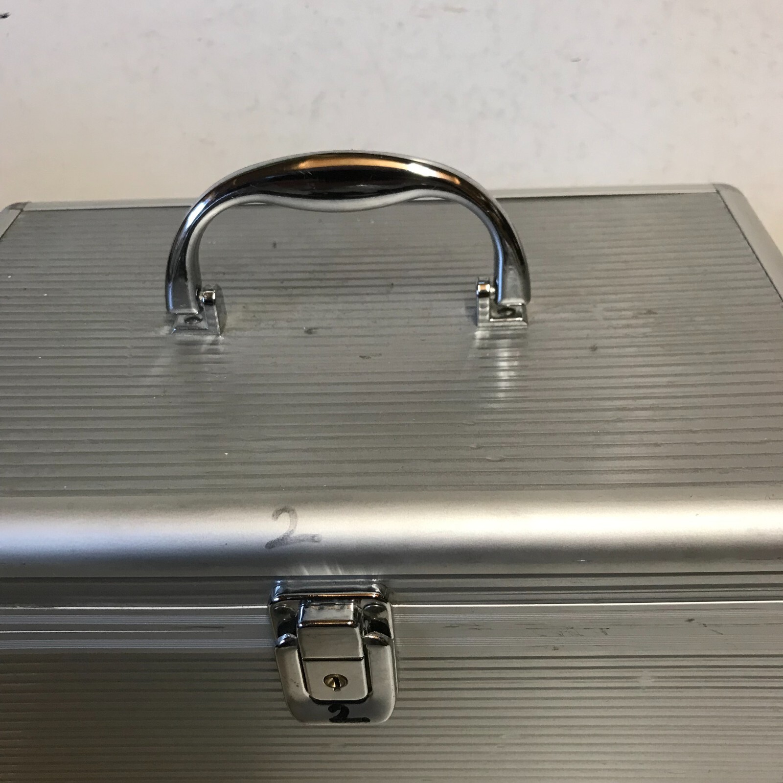 Aluminium Storage Carry Case with Key CD / Make Up / Tool Box eBay