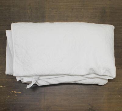 Home Expressions Microfiber Quilted Harper Bedspread White Queen (102'' x 118'')