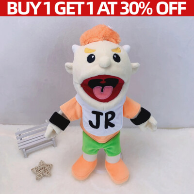 Jeffy 40cm Junior Hand Puppet Plush Cosplay Toy Game Stuffed Doll Kids Xmas Gift