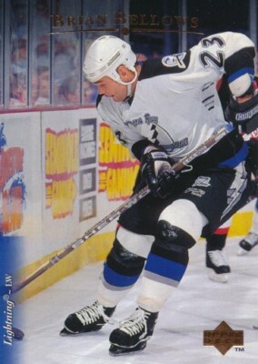 1995-96 Upper Deck #404 BRIAN BELLOWS - Tampa Bay Lightning