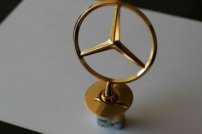 Mercedes GOLD Stern W203 W204 W205 W211 W212 W213 W221 W222 Logo 
