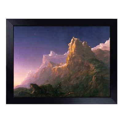 Prometheus Bound By Thomas Cole Schoß Tablett gepolsterter Sitzsack gepolsterter Schreibtisch