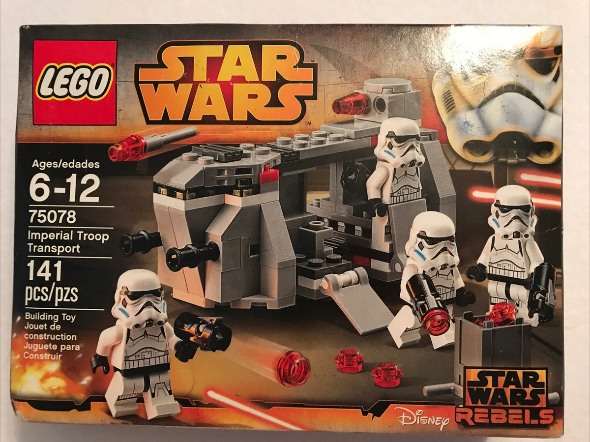 så meget Stadion binding New Sealed Lego Star Wars 75078 Imperial Troop Transport 141 pcs Rebels |  eBay