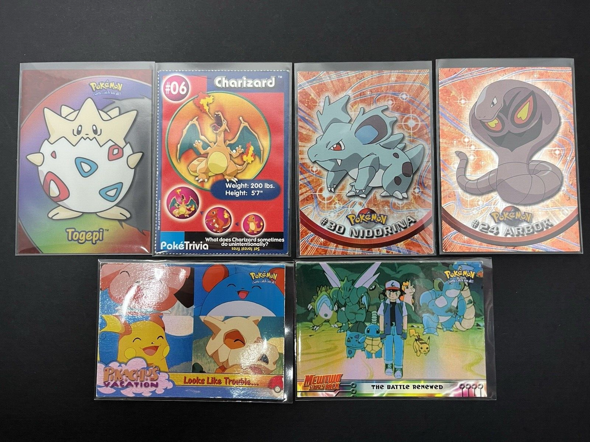 2016 nidoking pokemon card value 1999 Pokemon Topps Series 1 Sealed (4) Trading Card Pack on Blister Ca –  Rotterdam Comics
