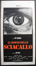 IL GIORNO DELLO SCIACALLO - Zinnemann - Alexander, Fox- LOCANDINA ORIGINALE 1973