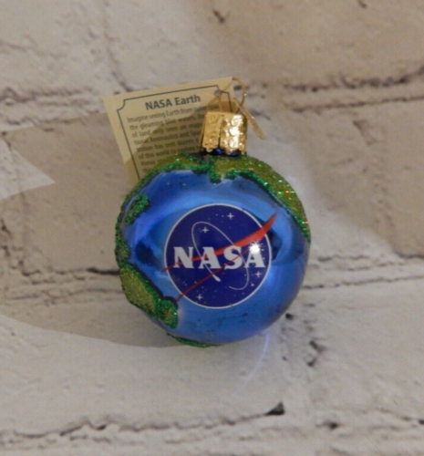 Old World Christmas NASA Earth 22039 Glass Ornament - Picture 1 of 6
