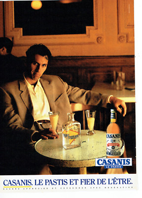 Advertising 078 1989 Casanis Pastis Aperitif *