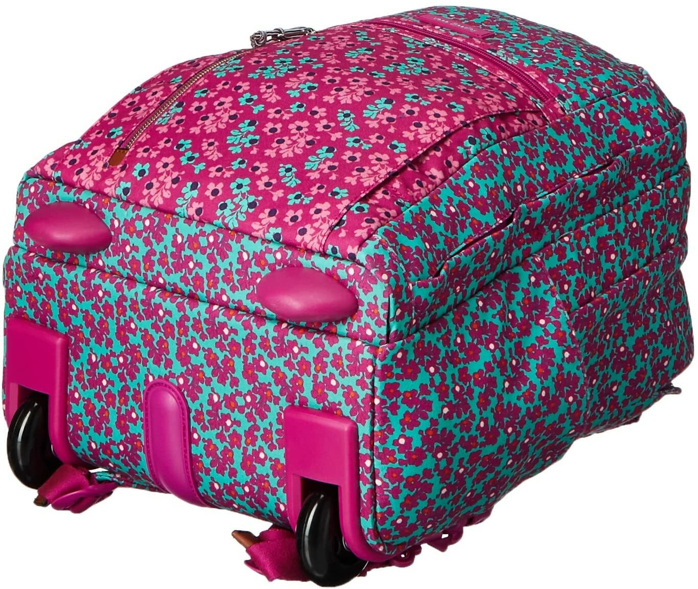 vera bradley lighten up rolling backpack
