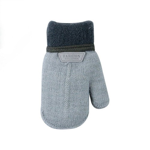 Baby Winter Gloves W/ Rope Warm Full Finger Thicken Plus Velvet Kids Mitten Girl - Picture 18 of 24