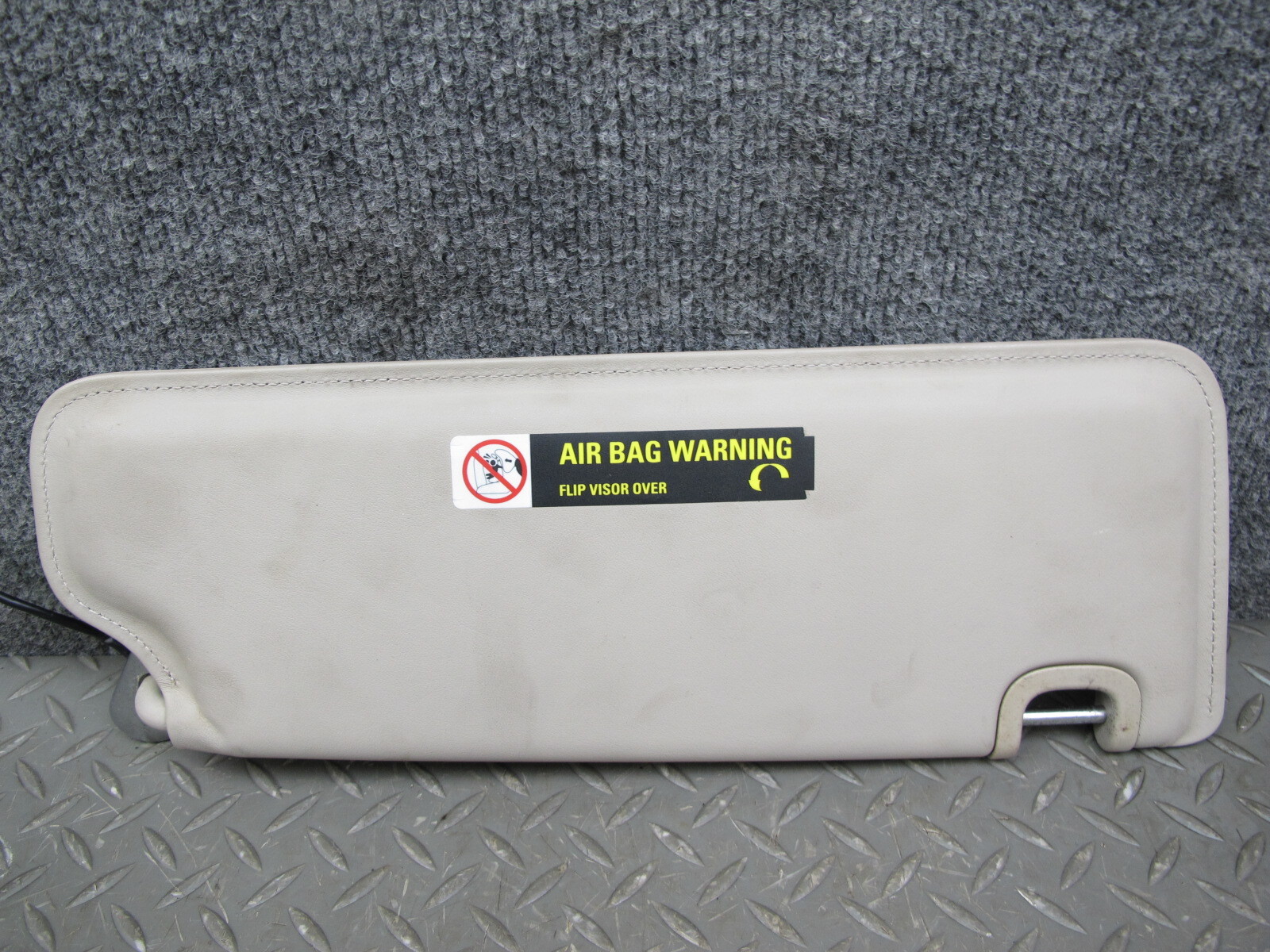 07-10 BENTLEY CONTINENTAL GTC FRONT LEFT & RIGHT SUN VISOR SET OF 2
