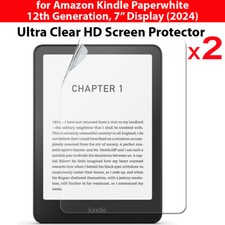 2x Screen Protector Guard for Amazon Kindle Paperwhite 12th Generation 7" 2024