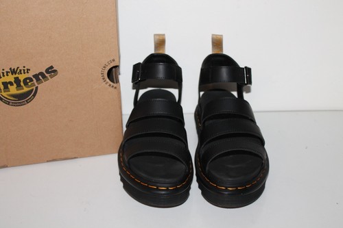 Dr. Martens Vegan Blaire Platform Sandals, #23806001, Black, US 9, UK 7, EU 41 - Picture 2 of 7