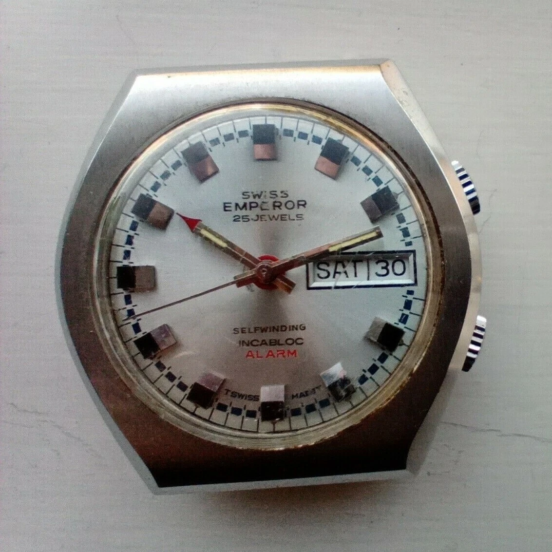 Swiss emperor 25 jewels automatic top