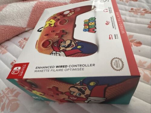 ⚡️Nintendo Switch Wired Remote controller Red/Gold Super Mario Edition 🆕 - Picture 4 of 6