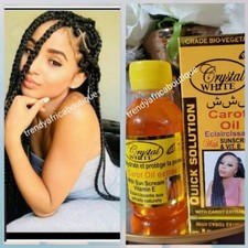Crystal White Lightening Carotte Oil With Sun Screen  Vit E. X 1. QUICK SOLUTIO