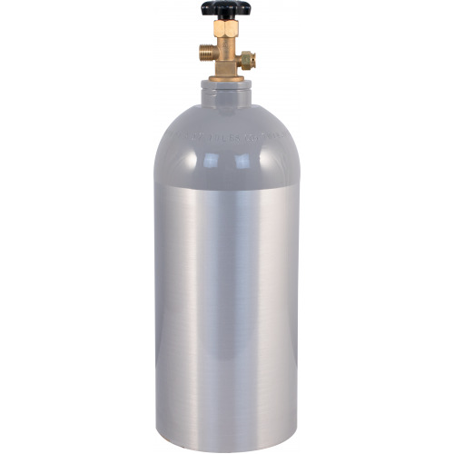 10 lb C O2 Tank Aluminum Air Cylinder Draft Beer Kegerator Welding Wine Homebrew