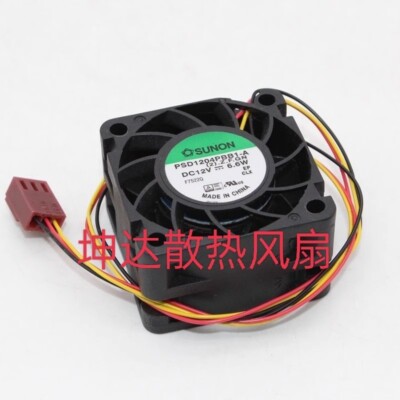 SUNON PSD1204PBB1-A 12V 6.6W 4cm 3-Wire Cooling Fan