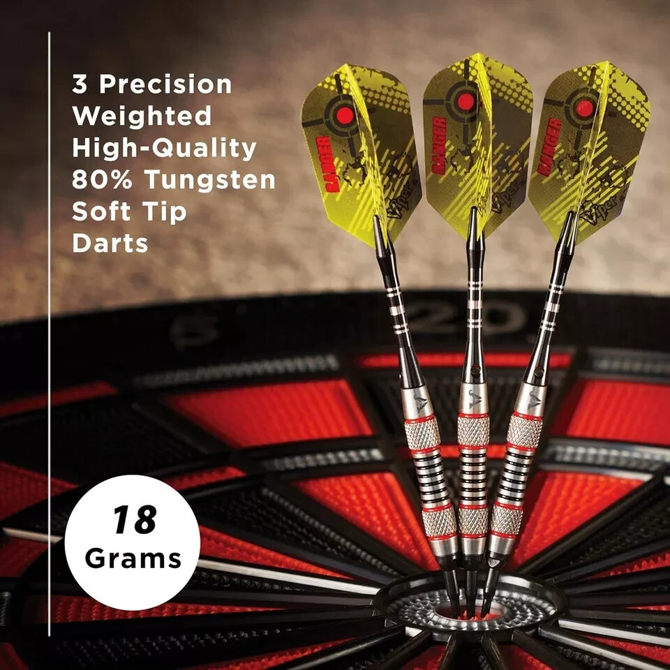 Viper Ranger 80% Tungsten Soft Tip Darts, 18 Grams | eBay