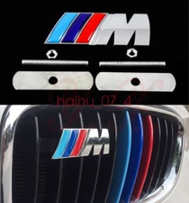 FRONT GRILL BADGE FOR M-SPORT POWER TEC 1 3 4 5 6 SERIES M3 M5 X5