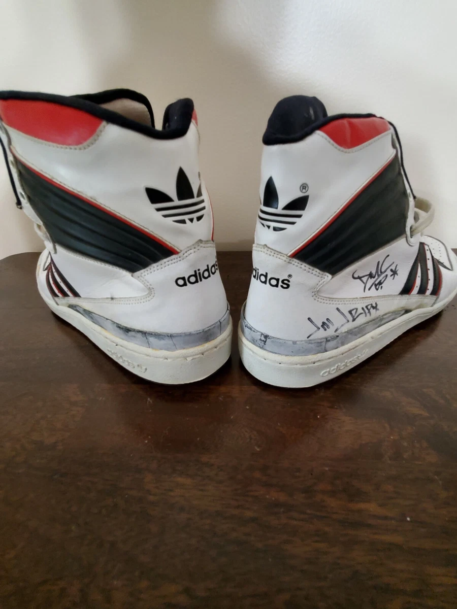RARE AUTOGRAPHED RUN DMC ADIDAS EL DORADO MADE IN FRANCE rivalry vintage 80s